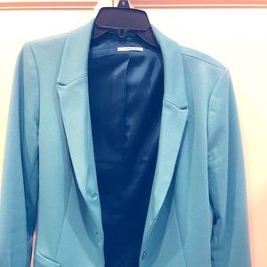 T Tahari turqoise blazer, size US12